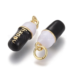 Латунь эмаль подвески KK-F821-51A-G