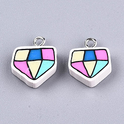 Полимерной глины ручной работы подвески&nbsp;LS-CLAY-T016-77