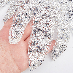 Отделка воротника из полиэстера с компьютерной вышивкой&nbsp;DIY-WH20002-206C