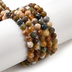 Природный агат бисер нитей G-G991-A03-A-01A