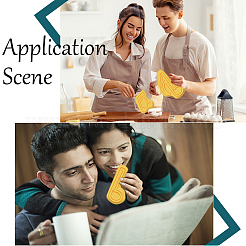 Пластиковые печенья DIY-WH0488-12A