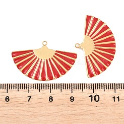 304 Edelstahl-Emaille-Anhänger&nbsp;STAS-G394-01G