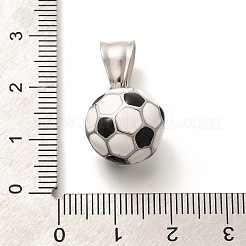 Pendentifs en acier inoxydable 304 émaillés&nbsp;STAS-Z110-02P-04