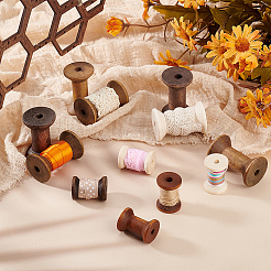 24 шт. 6 вида деревянных пустых катушек для проволоки&nbsp;TOOL-PH0001-82