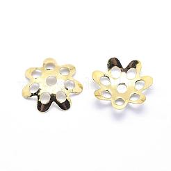 Шапочки и конусы для бусин&nbsp;KK-G319-03C-RS