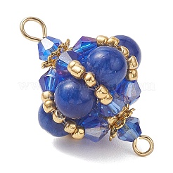 Подвески-фонарики с круглыми и стеклянными бусинами&nbsp;PALLOY-MZ01176