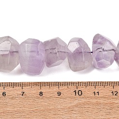 Natürlichen Amethyst Nuggets Perlenstränge&nbsp;G-P082-15