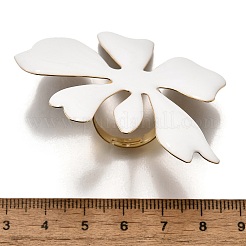 Регулируемые железные эмалевые манжеты для женщин&nbsp;RJEW-V003-02G-01