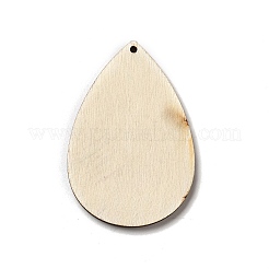 Grands pendentifs en bois imprimé simple face&nbsp;WOOD-H102-03J