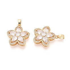 Латунные микро проложить кубического циркония подвески&nbsp;KK-N272-07G