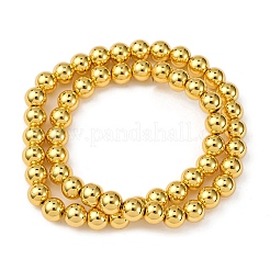 Стеклянные бусины с гальваническим покрытием  EGLA-H109-07