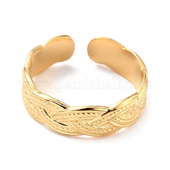 Anelli in acciaio inossidabile 304 placcati ioni (ip)&nbsp;RJEW-L102-29G