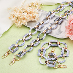 2 шт. овальная и квадратная акриловая ручка для сумки&nbsp;FIND-GN0001-14A