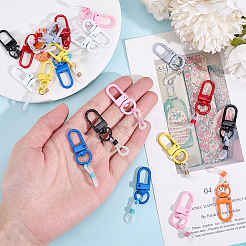 24шт 8-х цветный силиконовый держатель для ручки&nbsp;HJEW-DR00035