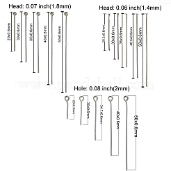 150 шт. штифты с шарообразной головкой и штифты с плоской головкой из нержавеющей стали 304 и штифт с ушком STAS-CJ0001-176