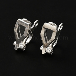 Латунные серьги с клипсами KK-O143-45S