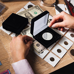 Квадратные футляры для хранения памятных монет из eva CON-WH0201-005A