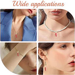 Кулоны с эмалью из латуни&nbsp;KK-BBC0018-65