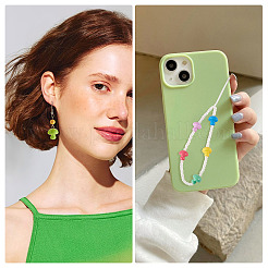 30 шт. непрозрачная акриловая бусина&nbsp;OACR-TA0004-04