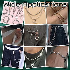 Наборы для изготовления браслетов/ожерельев из нержавеющей стали 304 своими руками&nbsp;DIY-GA0008-17