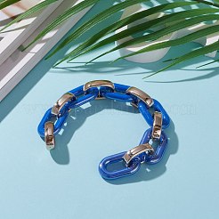 Непрозрачные акриловые кабельные цепи ручной работы AJEW-JB00890-01