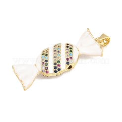 Латунные микро проложить кубического циркония подвески&nbsp;KK-C162-007G