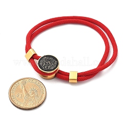 Bracelets multibrins en cordons nylon constellation&nbsp;BJEW-U016-01B-10