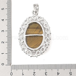 Природных тигровый глаз подвески&nbsp;G-A226-03P-04