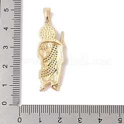 Латунные подвески с фианитами&nbsp;KK-Z050-03G-02