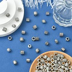 100шт 10 стиля европейские бусины из сплава в тибетском стиле&nbsp;FIND-CJ0003-73