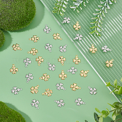 80 шт. подвески из нержавеющей стали 304 двух цветов&nbsp;STAS-DC0008-88