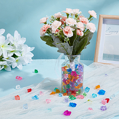 160шт 4 стиля прозрачные акриловые бусины&nbsp;OACR-PH0004-21