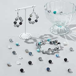 1080 Stück 24 Stil Glasperlen&nbsp;GLAA-PH0001-61