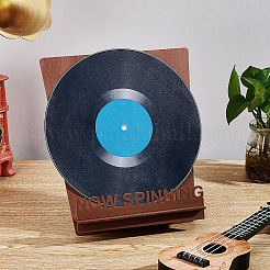 Подставки для музыкальных пластинок из дерева ODIS-WH0030-95A