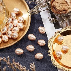 1 нить гальванизированных ракушечных жемчужных бусин BSHE-NB0001-21