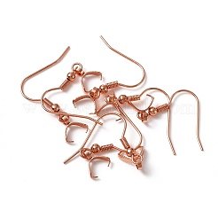 Crochets de boucles d'oreilles en acier inoxydable 304&nbsp;STAS-WH0035-14RG