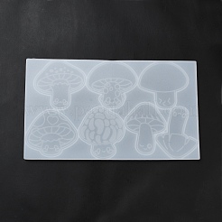 Силиконовые формочки для кабошонов грибов&nbsp;DIY-L071-05B