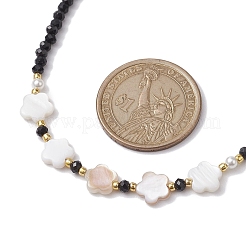 Стеклянные бусины ожерелья NJEW-JN04722