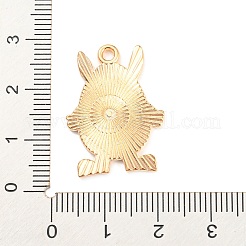 Подвески из сплава с эмалью на пасхальную тематику ENAM-P251-A05-KCG