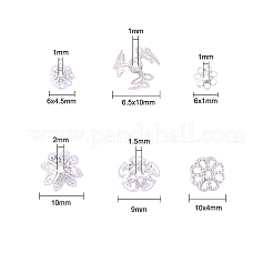 540 шт. 6 стильные железные колпачки для бусин IFIN-CJ0001-58