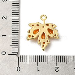 Латунные микро проложить кубического циркония подвески KK-F865-06G-02