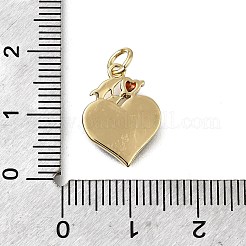 Латунные микро проложить кубического циркония подвески&nbsp;KK-S523-06G