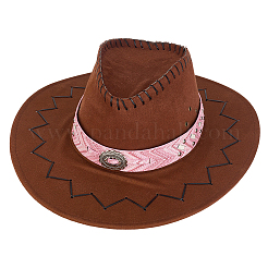 Ceinture en cuir PU avec nœud ovale en alliage&nbsp;AJEW-CL0005-37