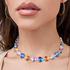 150шт 15 цвета прозрачные стеклянные бусины GLAA-CD0001-09