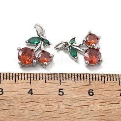 Латунные микро проложить кубического циркония подвески&nbsp;KK-U060-16P