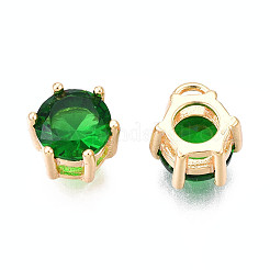 Подвески из латуни с инкрустацией кубическим цирконием&nbsp;KK-N216-346C