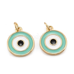 Латунь эмаль подвески&nbsp;KK-P204-12G-B