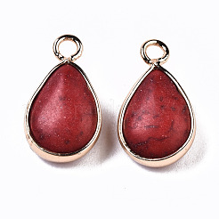 Синтетические бирюзовые подвески&nbsp;G-S359-279D