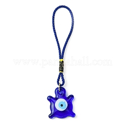 Украшения с подвесками лэмпворк от сглаза HJEW-JM01274