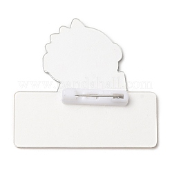 Акриловая брошь на рождественскую тематику&nbsp;JEWB-E024-02P-02